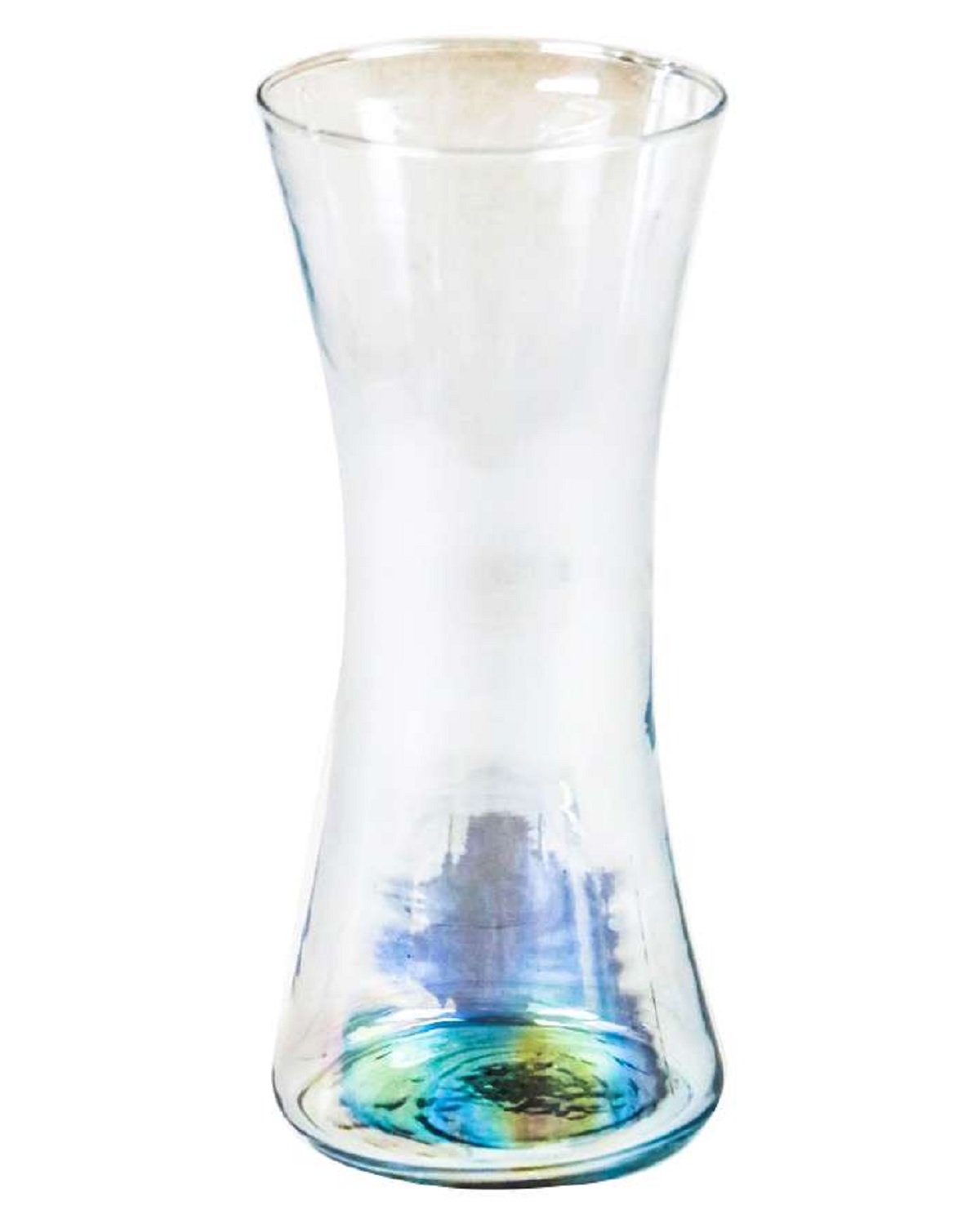 Florero D2T Iridiscente Vidrio 29x13 cm - PriceOnLine