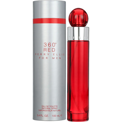 360 Red Perry Ellis 100 ml Edt Spray - Hombre