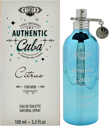 Cuba Authentic Citrus 100Ml Edt Spray - Hombre