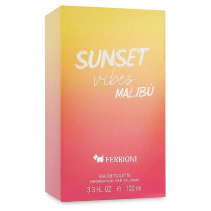 Sunset Vibes Malibu Dama Ferrioni 100 ml Edt Spray - Mujer