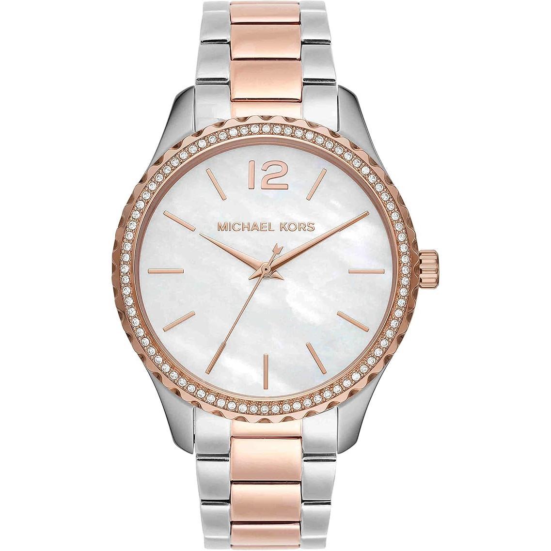 Michael Kors Reloj Mk6849 para Mujer con Diseño Elegante y Pulsera de Acero Inoxidable y Rose Gold