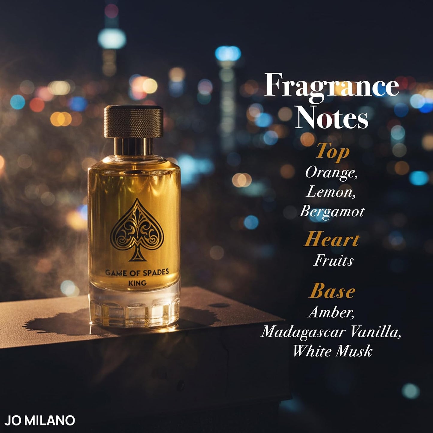 Game of Spade King Unisex Jo Milano Paris 100 ml Parfum Spray - Unisex