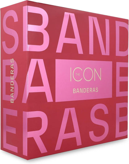 Set Banderas The Icon 2Pzs 100Ml Edp Spray/ Desodorante 150Ml Spray Mujer