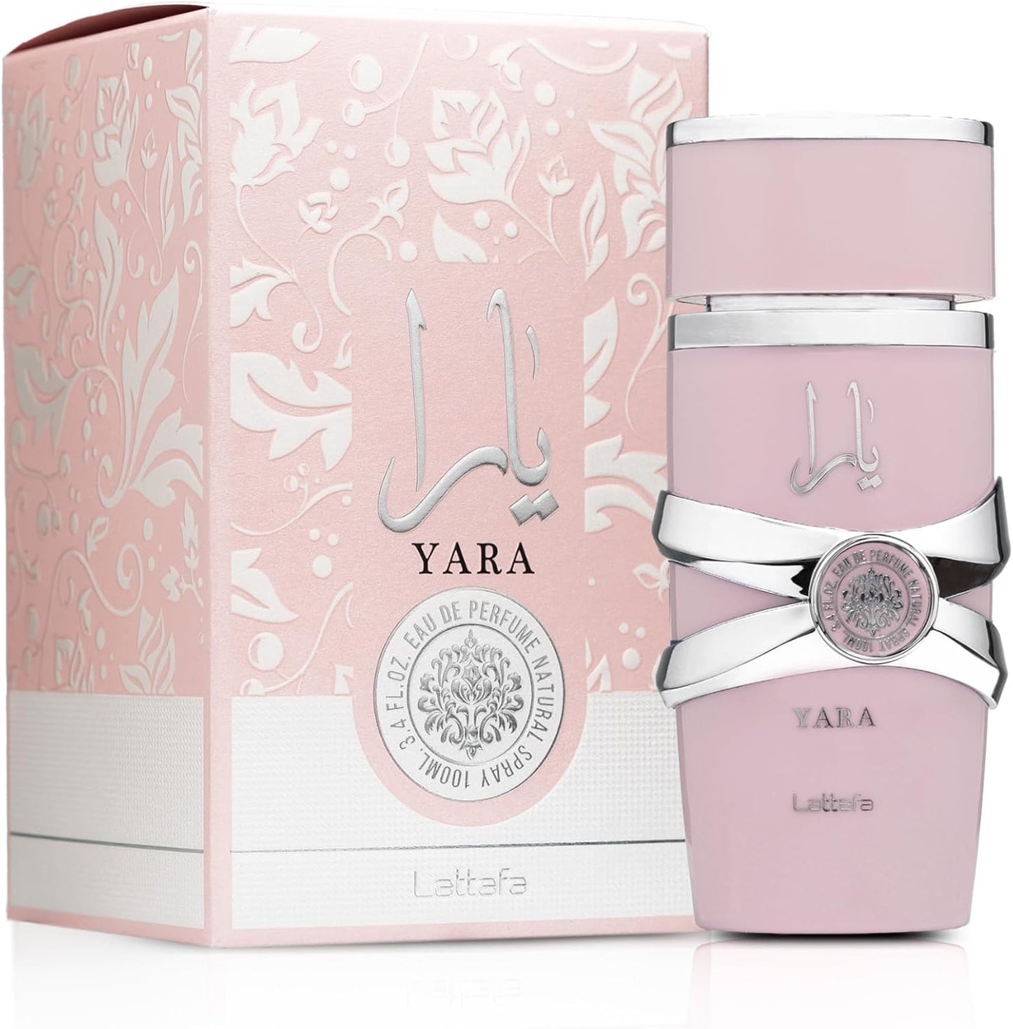 Lattafa Yara 100 ml Edp Spray para Mujer - Fragancia Ámbar Vainilla con Notas de Orquídea y Heliotropo