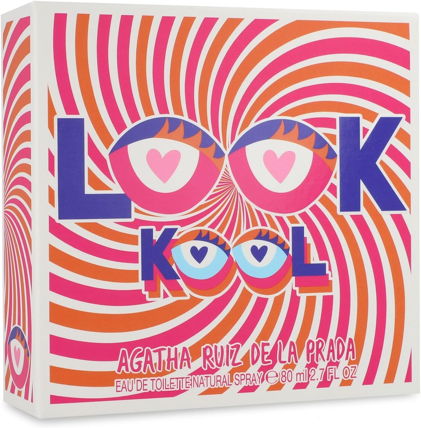 Agatha Ruiz de la Prada Look Kool 80Ml Edt Spray para Mujer Fragancia Fresca y Atractiva