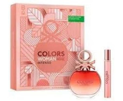 Set Colors Rose Intenso Benetton 2 Pz - Mujer