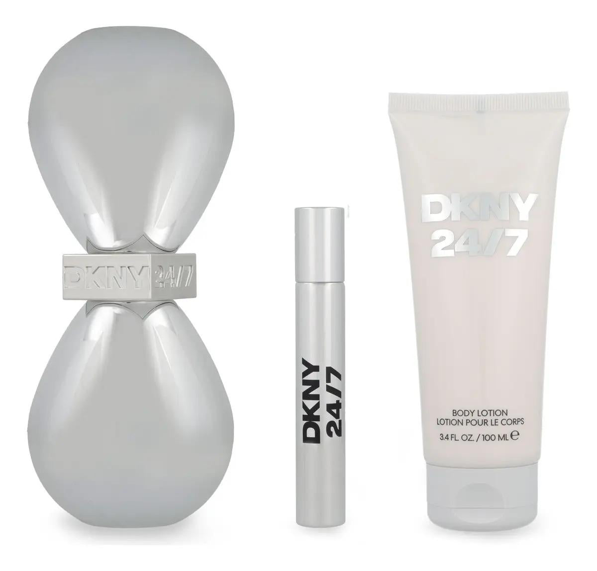 Donna Karan Set Dkny 24/7 3Pzs 100Ml Edp Spray/ Body Lotion 100Ml/ 15Ml Edt Spray - Mujer