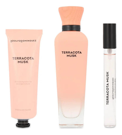 Set Adolfo Dominguez Terracota Musk 3Pz - Mujer