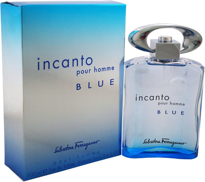 Ferragamo Incanto Pour Homme Blue Salvatore 100 ml Edt Spray - Hombre