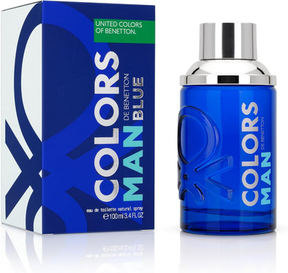Colors Blue Benetton 100 ml Edt Spray - Hombre