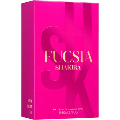 Shakira Fucsia Dama 80 ml EDP Spray para Mujer Fragancia Fresca y Atractiva