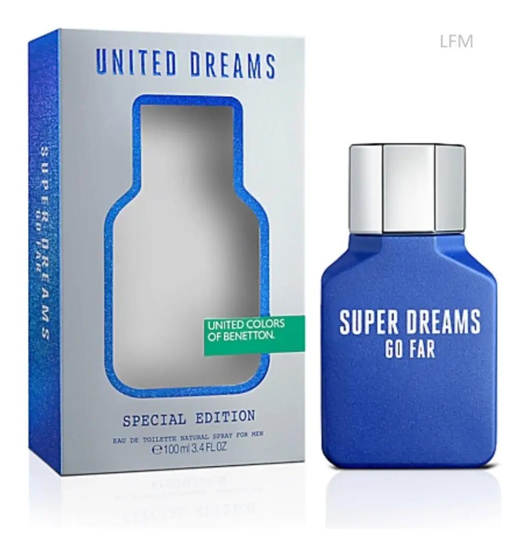Benetton Super Dreams Go Far 100 Ml Edt Spray -  Hombre