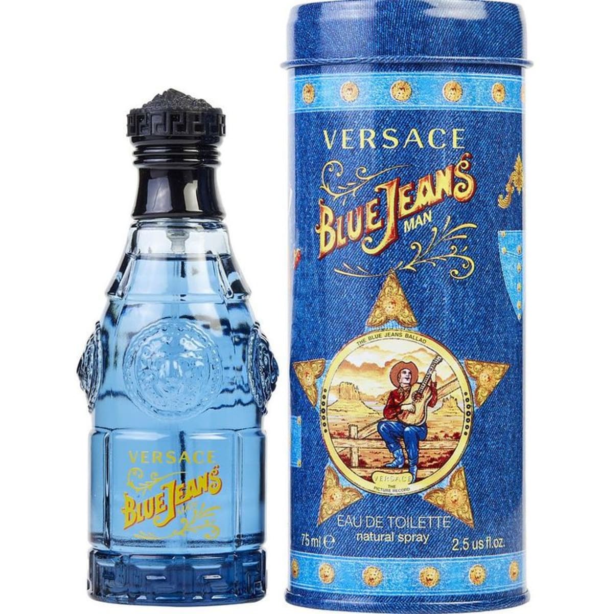 Blue Jeans Versace 75 ml Edt Spray - Hombre