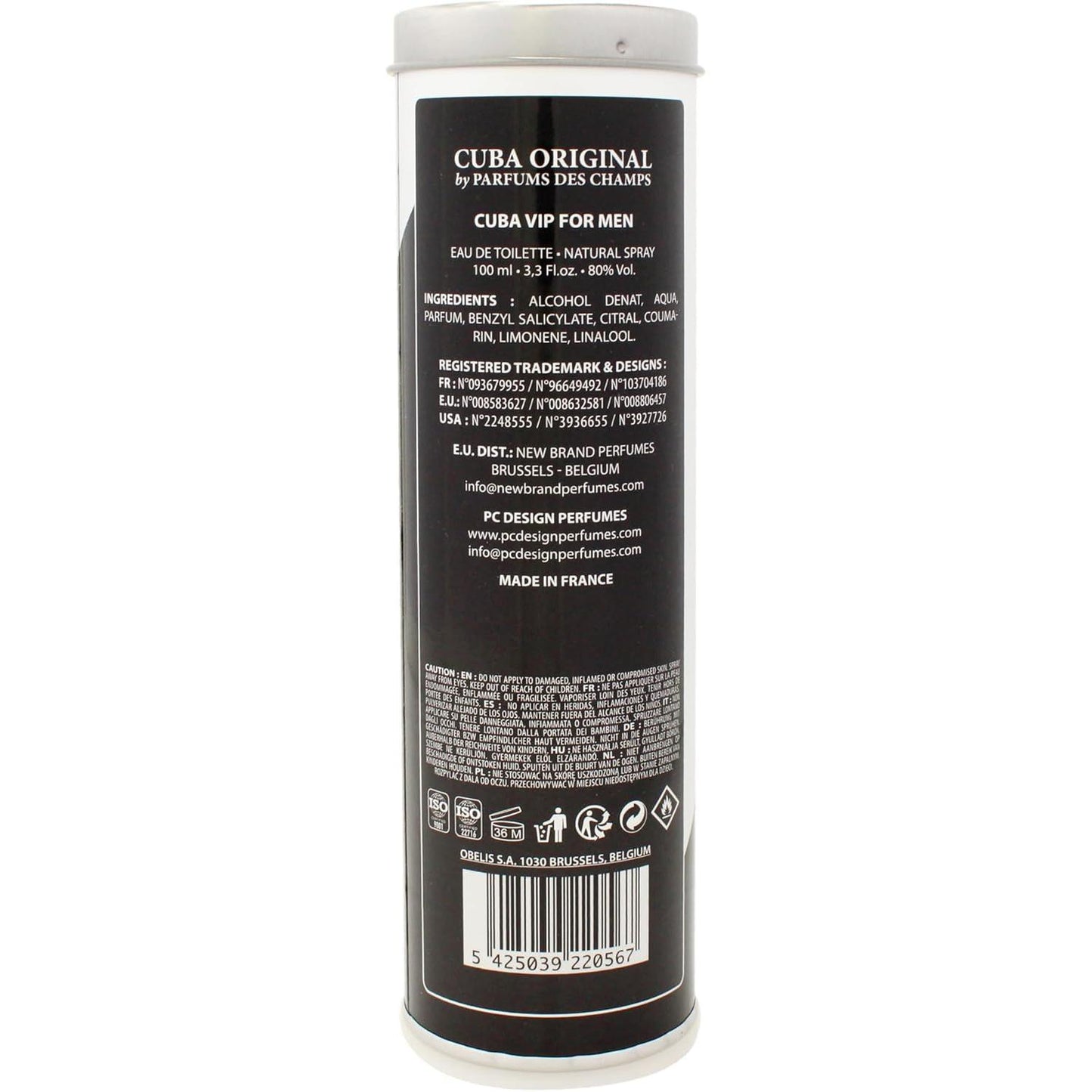 Cuba Vip Des Champs 100 ml Edt Spray - Hombre