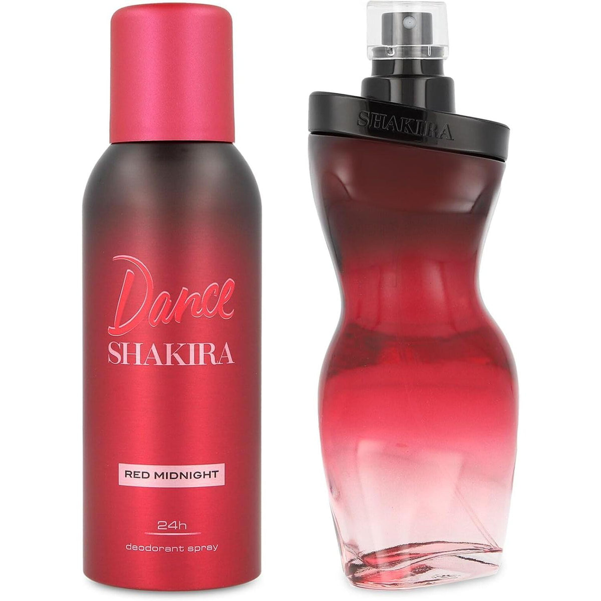 Set Shakira Dance Red Midnight 2Pzs 80Ml Edt Spray/ Desodorante 150Ml Spray - Mujer