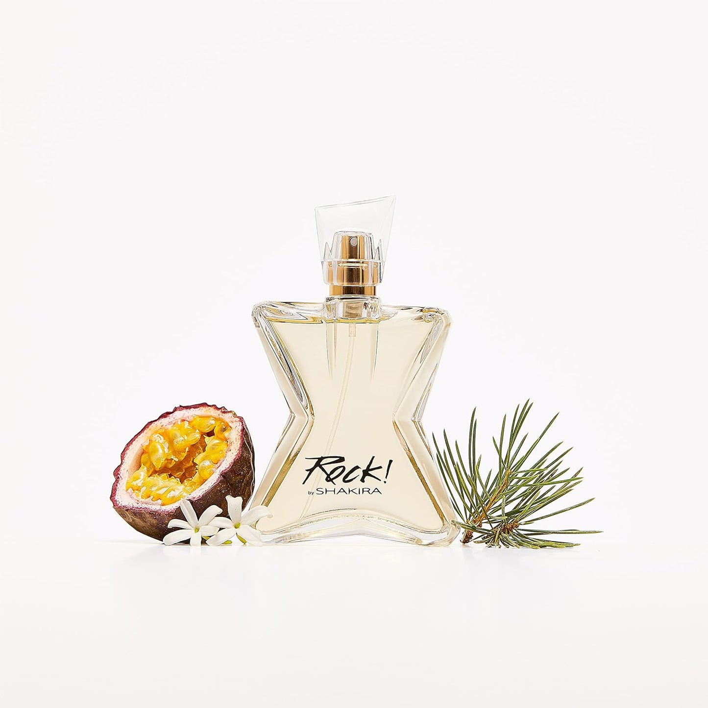 Shakira Rock by Shakira 80 ml Edt Spray para Mujer Fragancia Floral Frutal con Notas de Bergamota y Jazmín