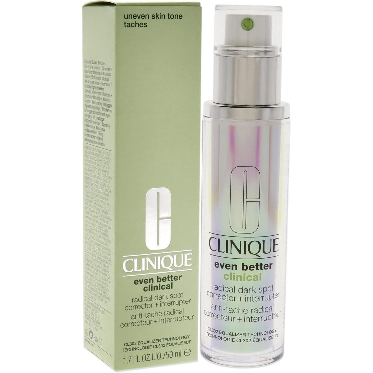 Clinique Suero Facial Even Better Clinical Radical Dark Spot Corrector + Interrupter - 50Ml - Unisex
