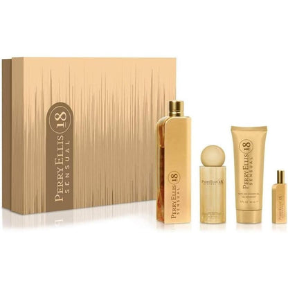 Set Perry 18 Sensual Perry Ellis 4 pz - Mujer