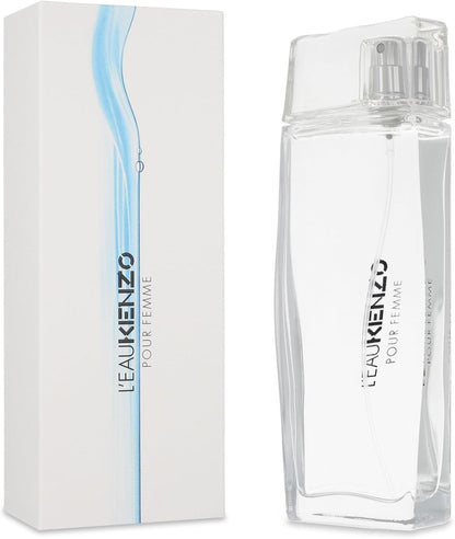 Kenzo L'Eau Kenzo 100Ml Edt Spray para Mujer Fragancia Fresca y Elegante