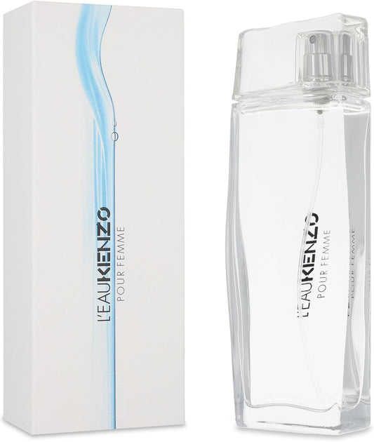 Kenzo L'Eau Kenzo 100Ml Edt Spray para Mujer Fragancia Fresca y Elegante