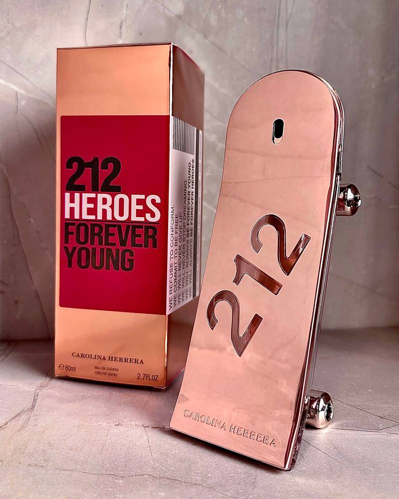 212 Heroes Carolina Herrera 80 ml Edp Spray - Mujer