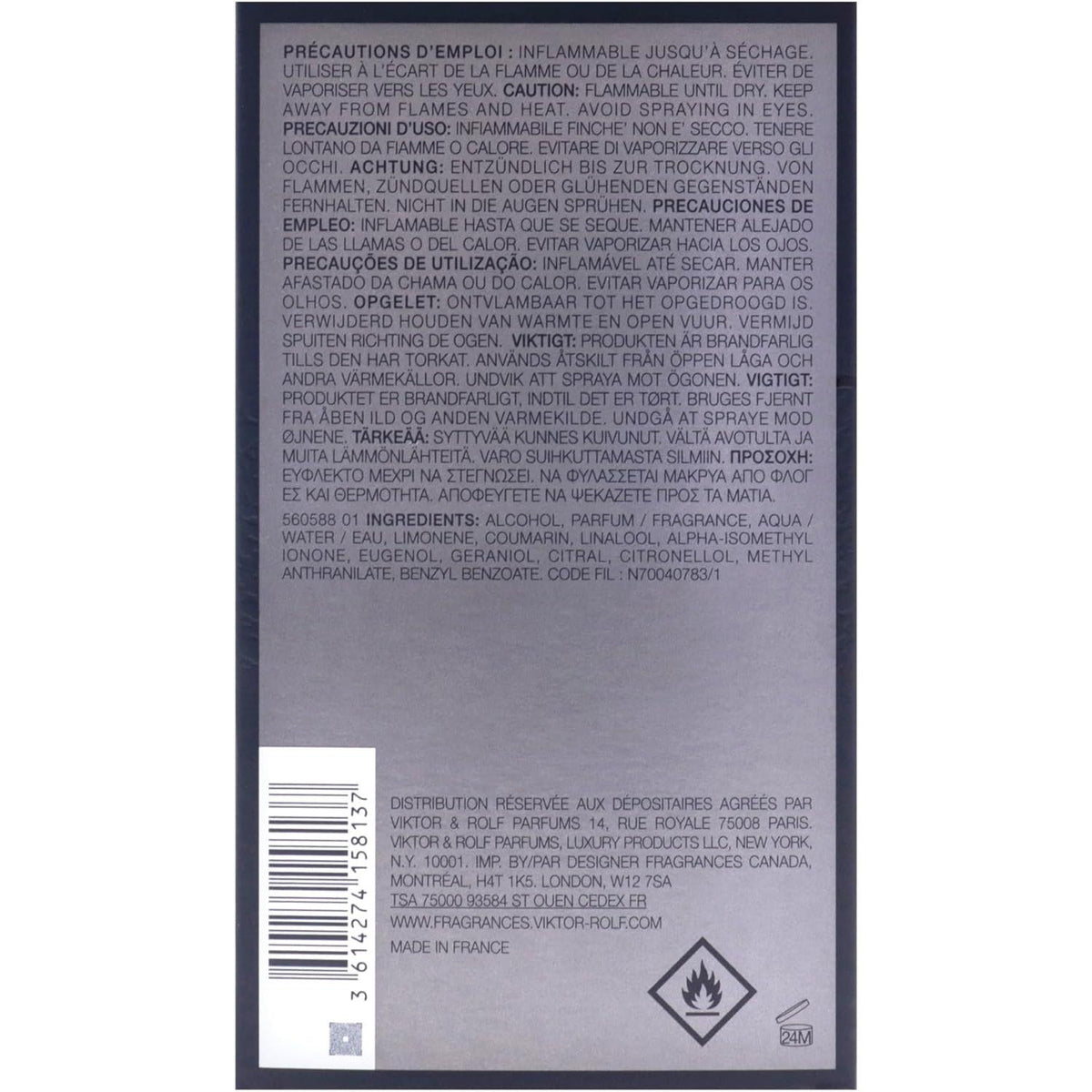 Viktor & Rolf Spicebomb Dark Leather 150Ml Edp Spray - Hombre