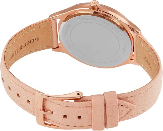 Michael Kors Reloj Mk7467 para Mujer con Correa de Cuero y Diseño Elegante