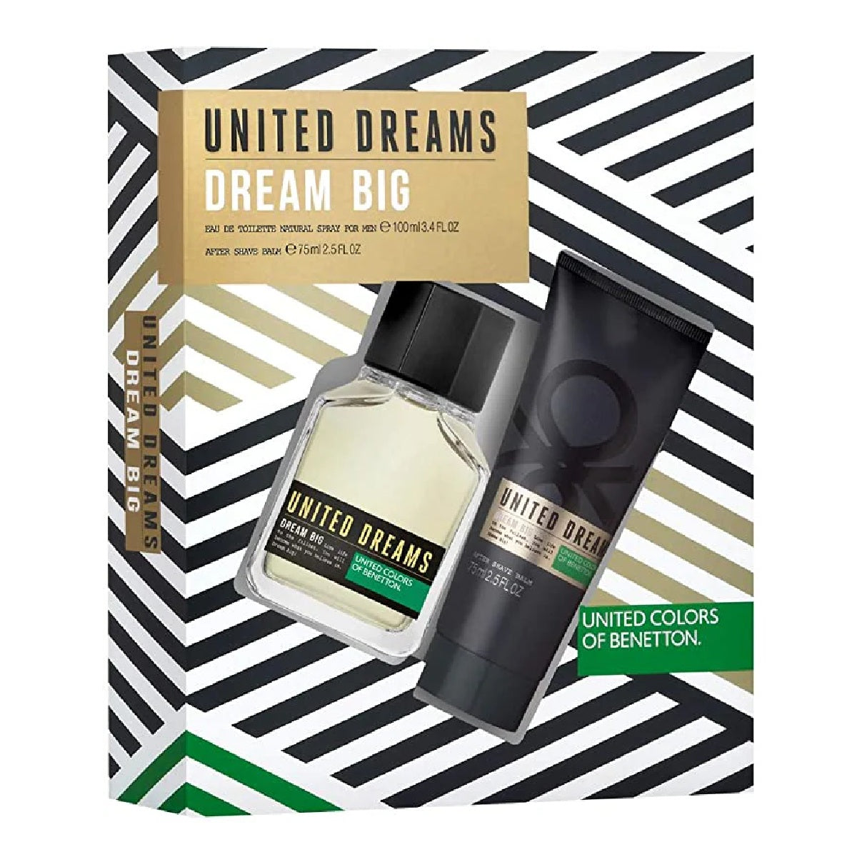 Set United Dreams Dream Big Caballero Benetton 2 Pz - PriceOnLine
