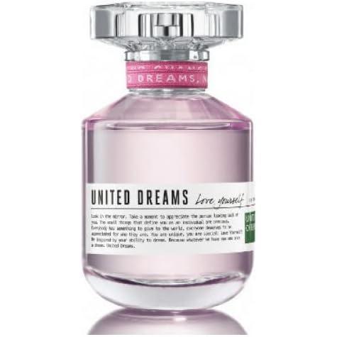 United Dreams Love Yourself Benetton 80 ml Edt Spray - Mujer