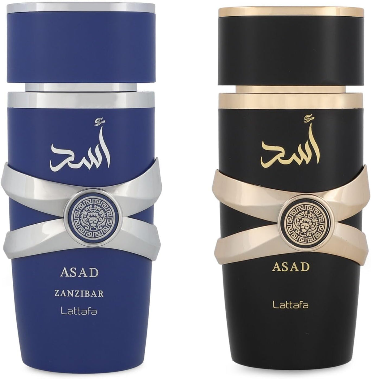 Set Asad Duo 5th Anniversary Lattafa 2 pz - Zanzibar 100 Edp / Asad 100 Edp - Hombre