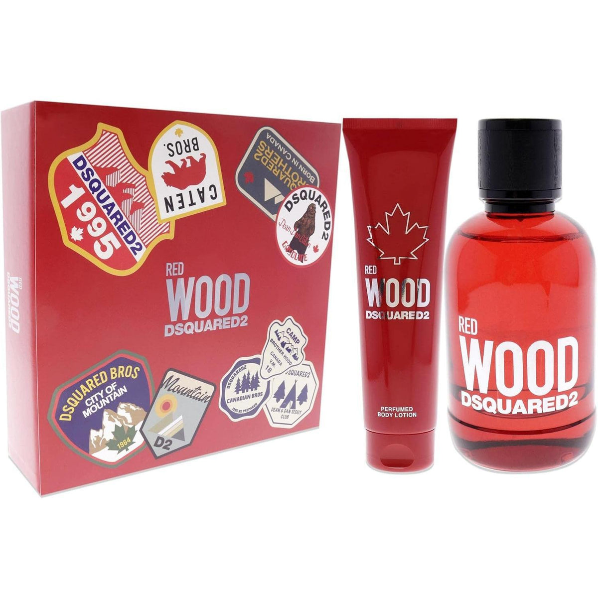 Dsquare2 Set Dsquared2 Red Wood 2Pz 100Ml Edt Spray - Mujer