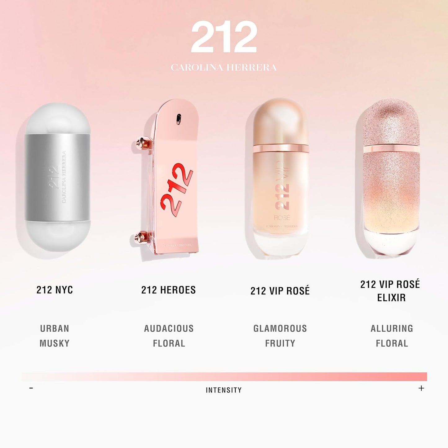 212 Vip Rose Dama Carolina Herrera 80 ml Edp Spray - Mujer