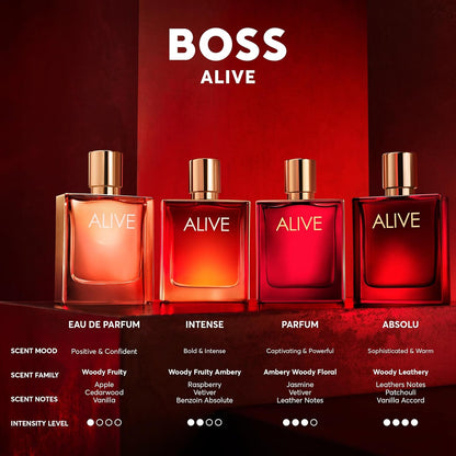 Boss Alive Dama Hugo Boss 80 ml Edp Spray - Mujer