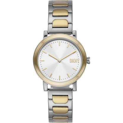 Donna Karan Reloj Ny6621 para Mujer con Diseño Elegante y Pulsera de Acero Inoxidable y Oro