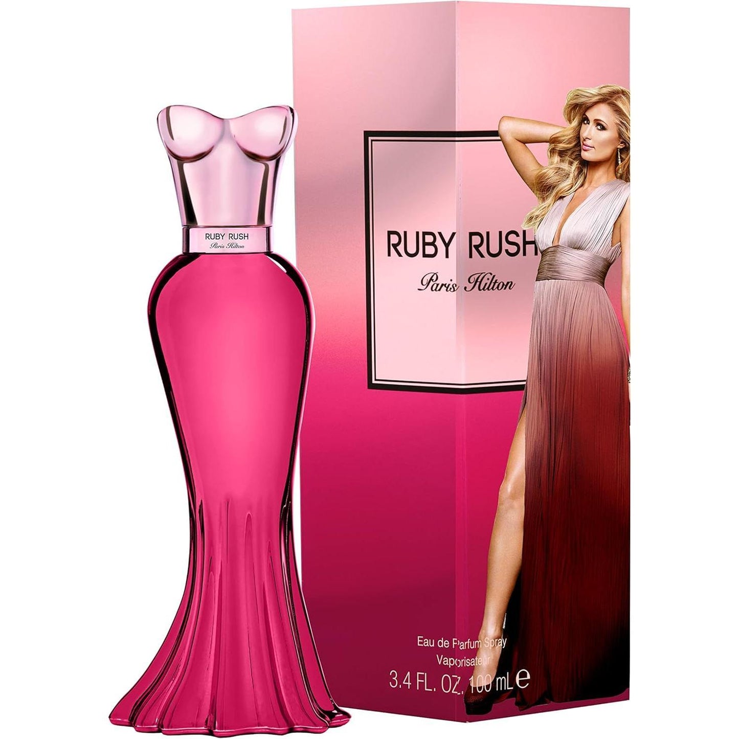 Ruby Rush Paris Hilton 100 ml Edp Spray - Mujer