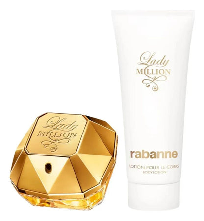 Set Lady Million 2Pzs 80Ml Edp Spray / Body Lotion 100Ml Para Mujer