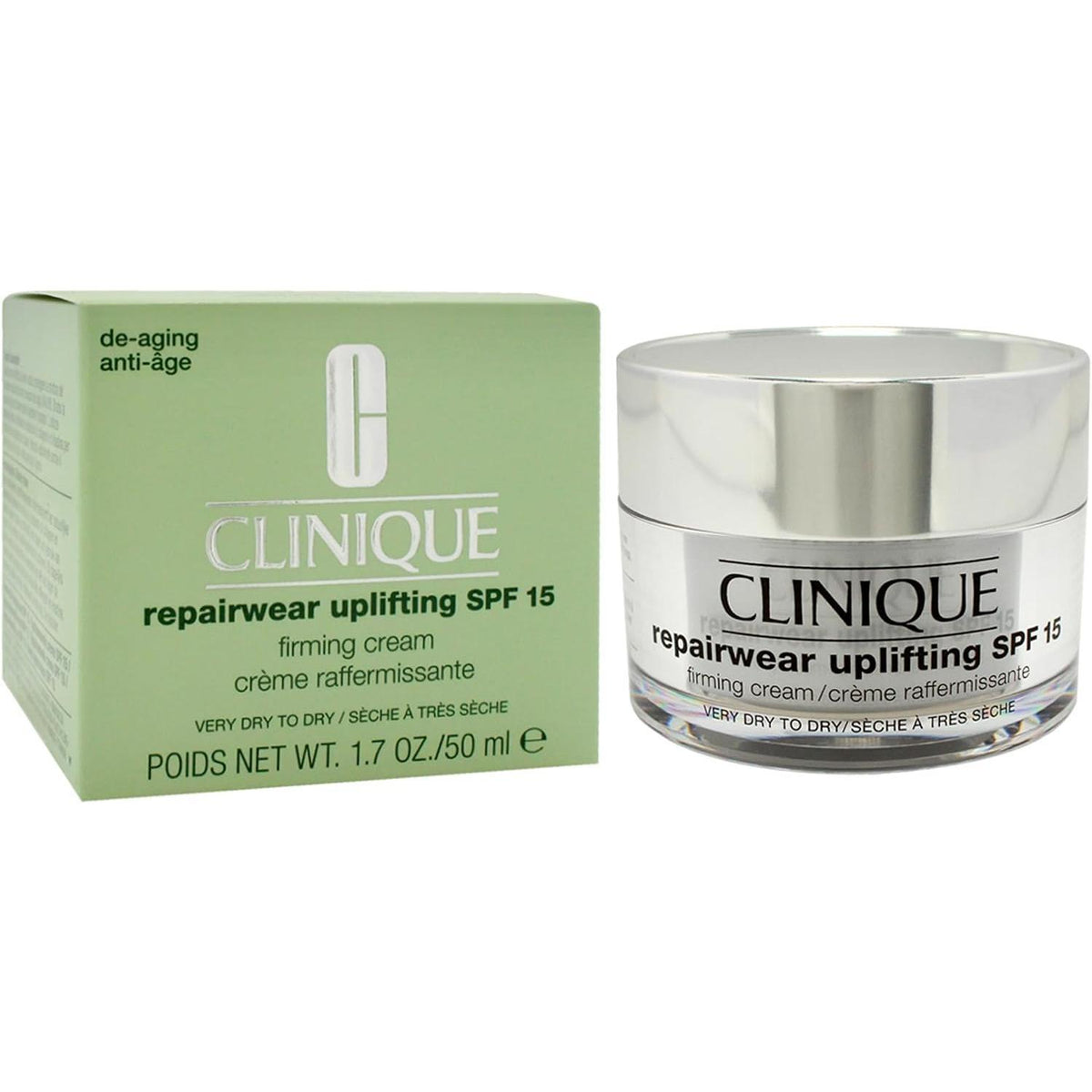 Clinique Crema Humectante Ligera Reafirma Levanta Y Suaviza Rostro Y Cuello 50Ml - Mujer