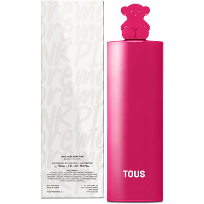 Tous More More Pink 90Ml Edt Spray - Mujer
