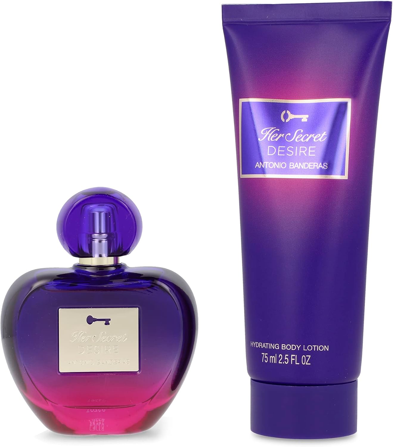 Set Her Secret Desire 2Pz 80Ml Edt Spray/ Body Lotion 75Ml - Mujer