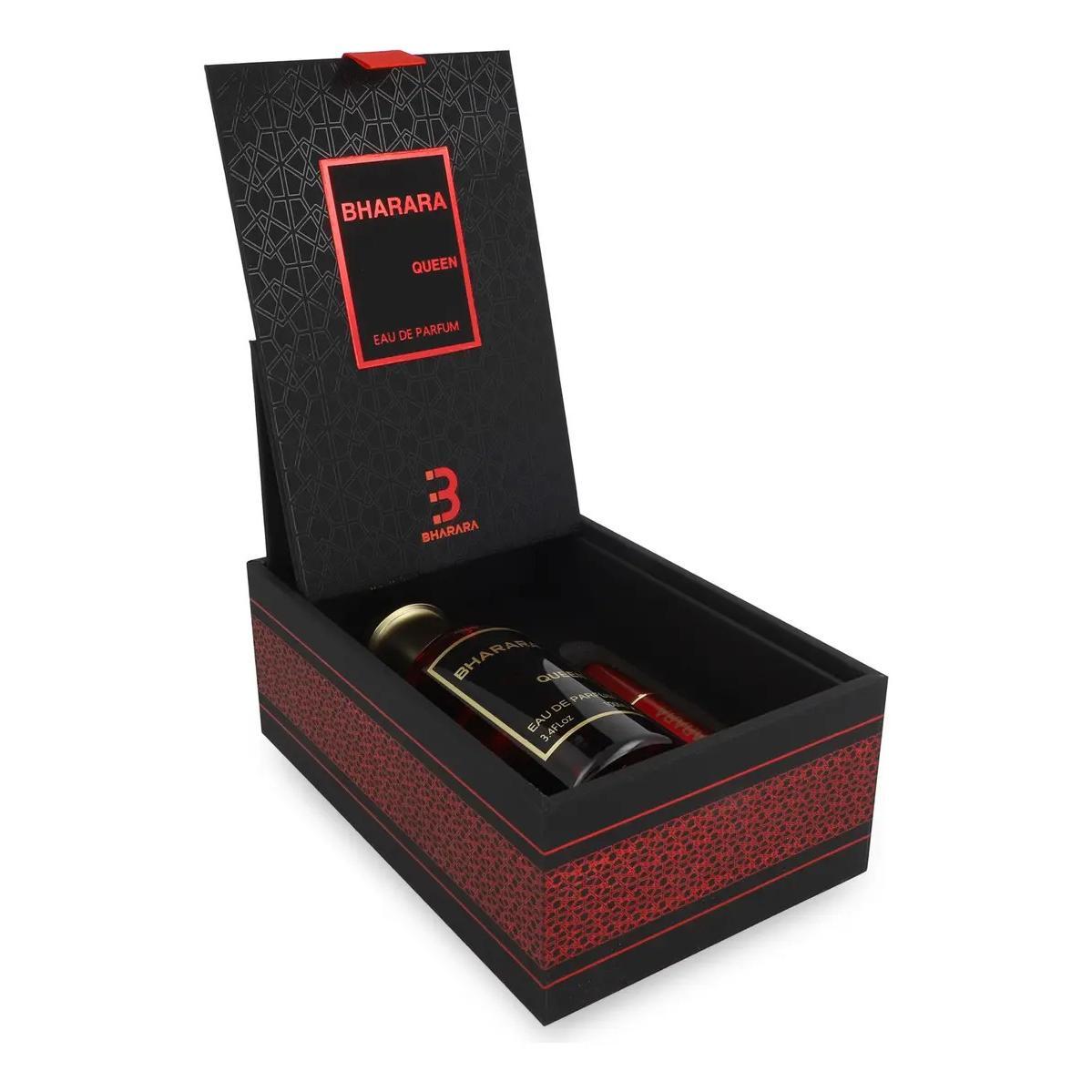 Bharara Queen 100 ml Eau de Parfum Spray para Mujer - Fragancia Elegante y Atractiva