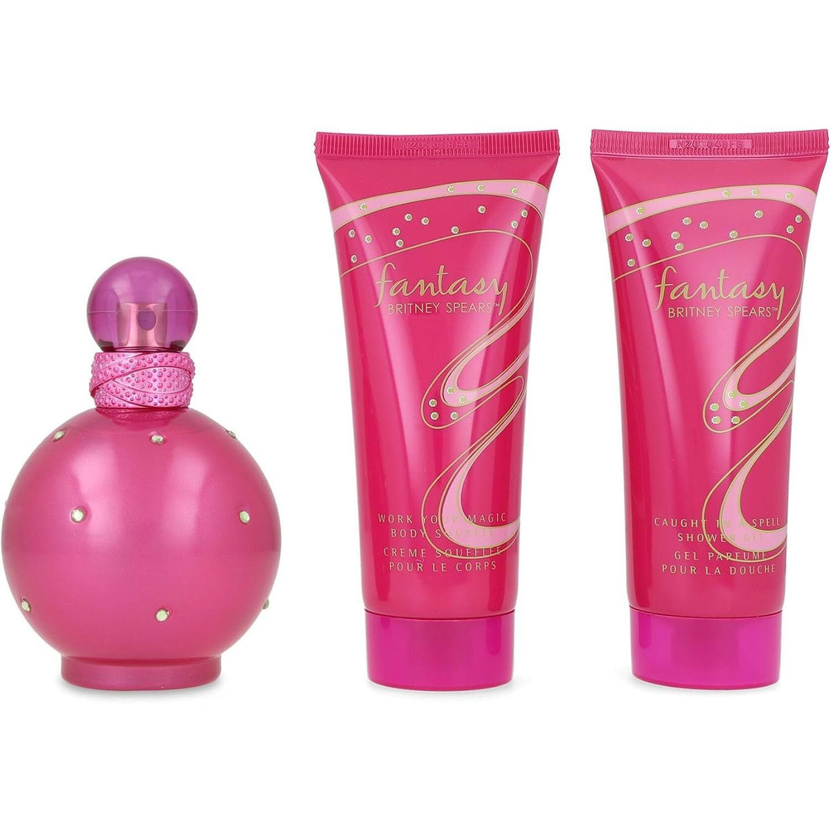 Set Britney Spears Fantasy 3Pzs 100Ml Edp Spray/ Shower Gel 100Ml/ Crema Corporal 100Ml - Mujer