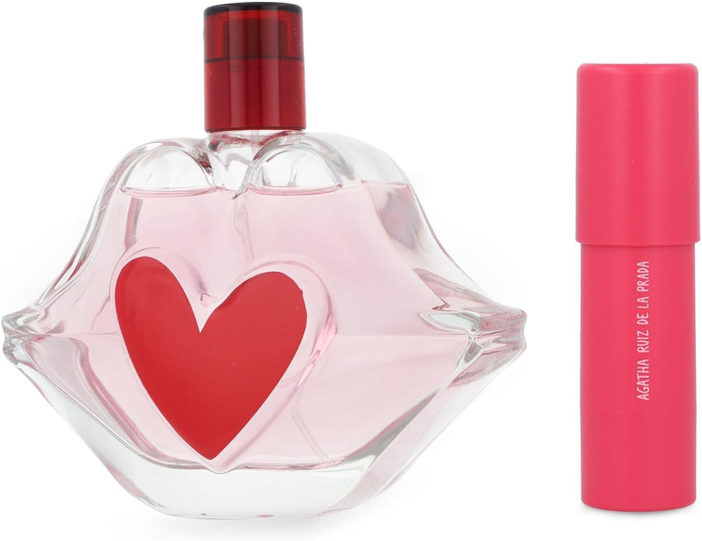 Set Agatha De Beso En Beso 2Pzs 100Ml Edt Spray/ Makeup Stick 5G - Mujer