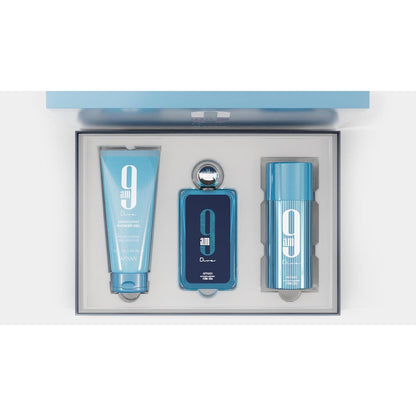 Afnan Set 9am Dive Unisex 3 Piezas para Hombre - Perfume y Gel de Ducha - Regalo Ideal para Él