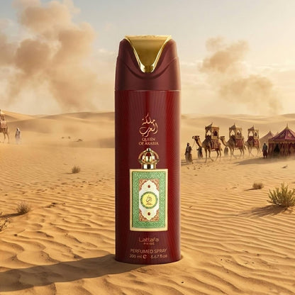 Lattafa Queen Of Arabia 200Ml Body Spray - Mujer