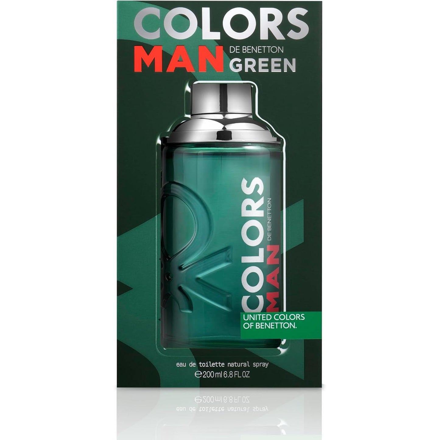 Benetton Colors Man Green 200Ml Edt Spray - Hombre