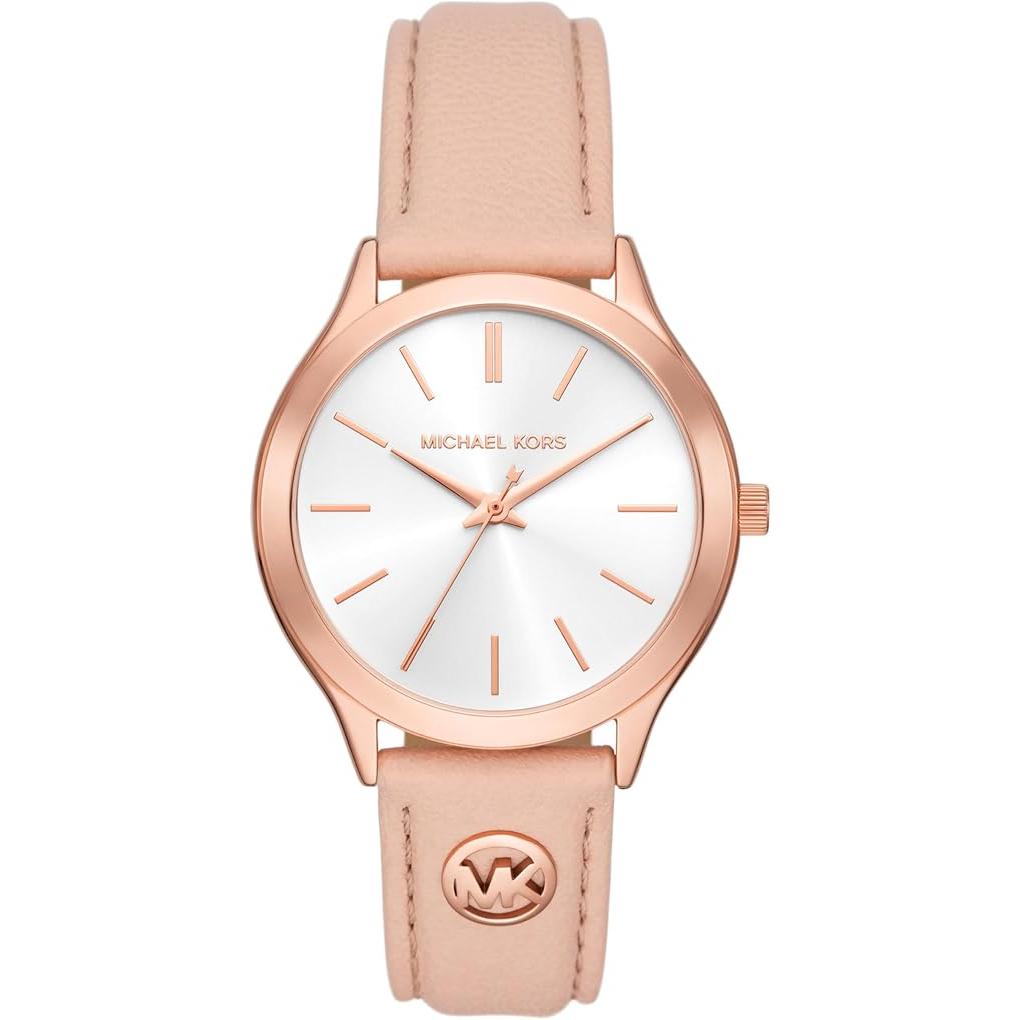 Michael Kors Reloj Mk7545 para Mujer con Correa de Cuero y Diseño Elegante