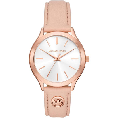 Michael Kors Reloj Mk7545 para Mujer con Correa de Cuero y Diseño Elegante