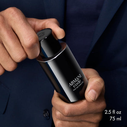 Armani Code 75Ml Edp Refillable Spray - Hombre