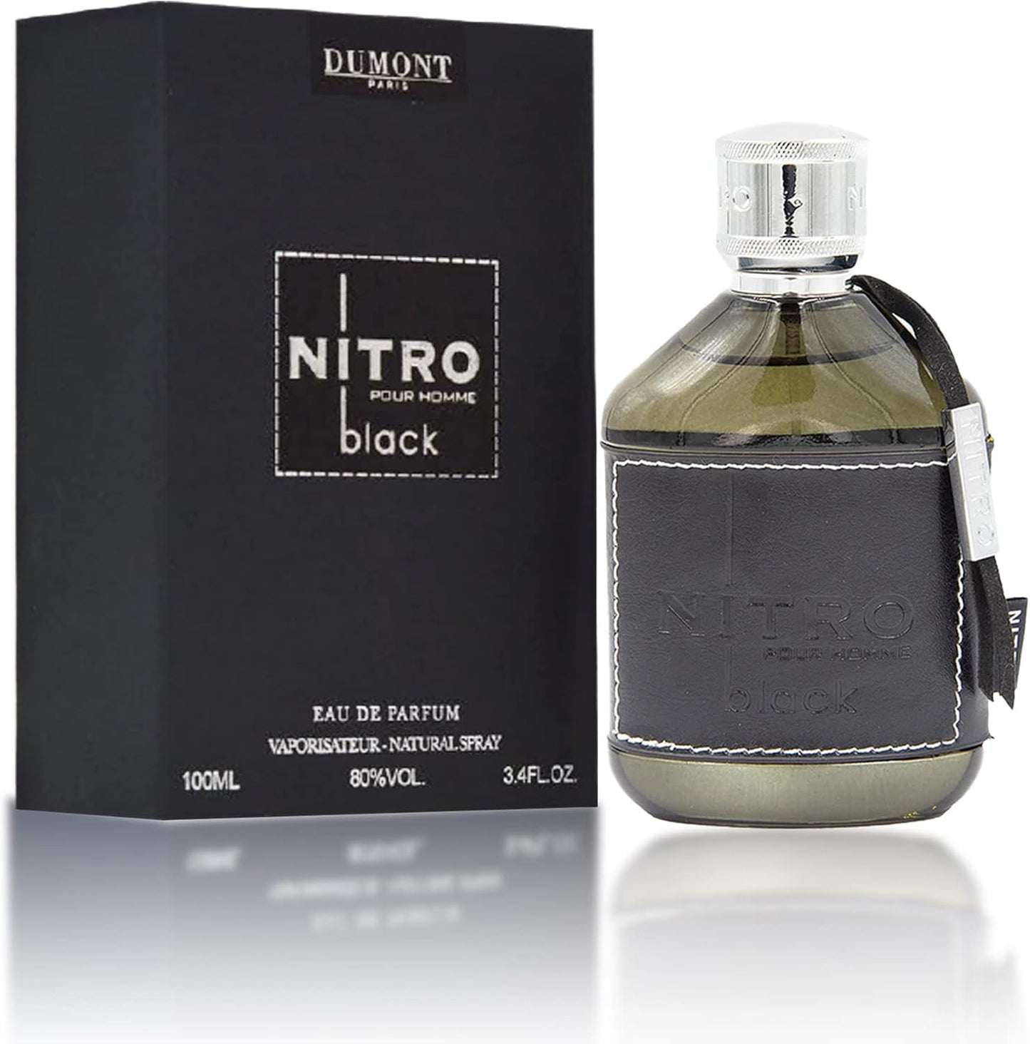 Dumont Nitro Black Pour Homme 100Ml Edp Spray - Hombre