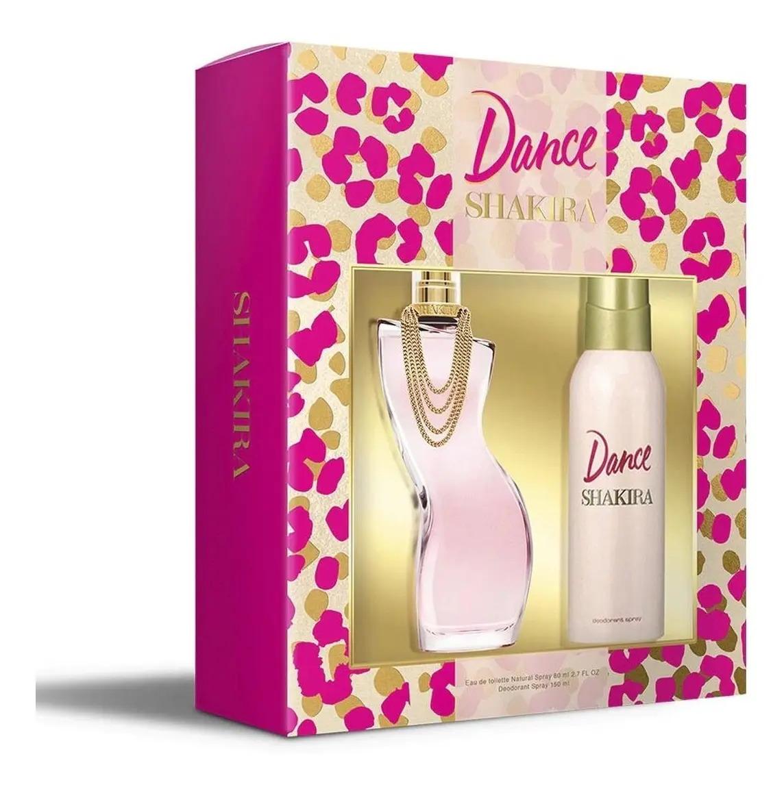 Set Shakira Dance 2Pzs 80Ml Edt Spray/ Desodorante 150Ml Spray - Mujer
